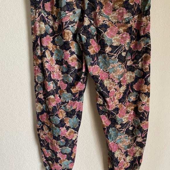Anthropologie Anisa Floral Corduroy  Floral Tapestry Grandmacore Joggers Size S - Picture 12 of 12